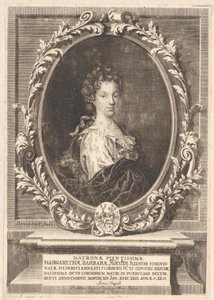 Margarethe Barbara Struve (tisk) od Artist Unknown