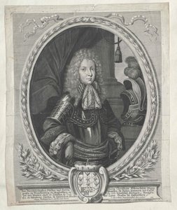 Braniborský markrabě Christian Albrecht od Artist Unknown