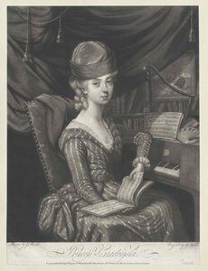 Marie Anna kněžna Czartoryska od Artist Unknown