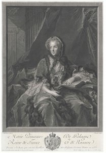 Maria Leszczynska od Artist Unknown