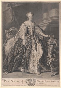 Maria Leszczynska od Artist Unknown