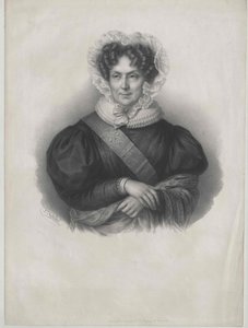 Marie Benoite Prevost de La Croix od Artist Unknown