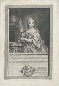 Marie Diana Antoinetta de Rosset de Rocozel de Fleury od Artist Unknown