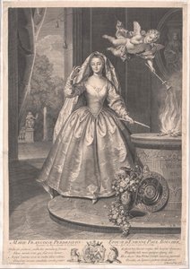 Marie Francoise Perdrigeon od Artist Unknown