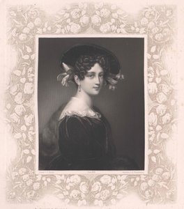 Maximiliane Borzaga (tisk) od Artist Unknown