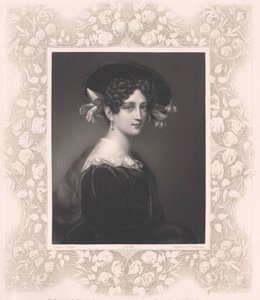 Maximiliane Borzaga (tisk) od Artist Unknown