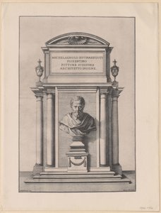 Michelangelo Buonarotti (tisk) od Artist Unknown