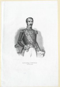 Napoleon III. císařem francouzským, od Artist Unknown