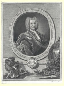 Nikolaus Bartholomew baron von Danckelmann (tisk) od Artist Unknown