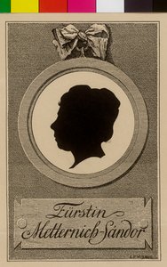 Pauline hraběnka Sandor von Slavnicza (tisk) od Artist Unknown