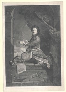 Pierre Louis de Maupertuis od Artist Unknown