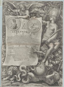 Papež Alexandr VII. od Artist Unknown