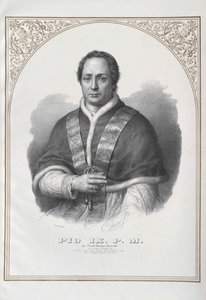 Papež Pius IX. od Artist Unknown