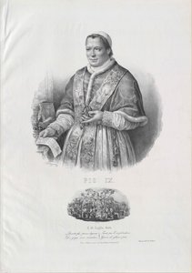 Papež Pius IX. od Artist Unknown