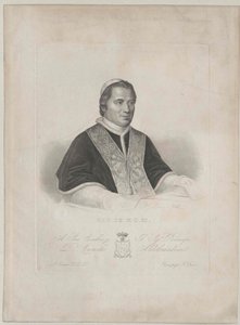 Papež Pius IX. od Artist Unknown