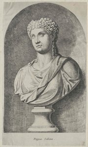 Poppaea Sabina (tisk) od Artist Unknown