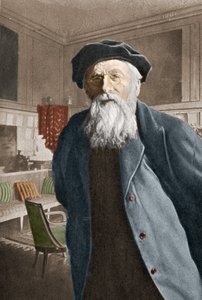 Portrét Augusta Rodina Francouzský sochař. od Artist Unknown