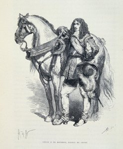 Portrét Ludvíka II. Bourbonského, prince z Condé (známého jako Le Grand Condé) (Bourbon-Conde) od Artist Unknown