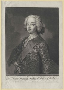 Anglický princ Frederick Ludwig od Artist Unknown