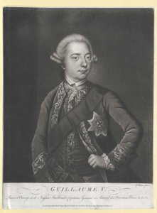Princ Oranžsko-nasavský Wilhelm V. od Artist Unknown