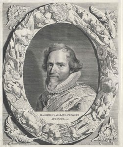 Oranžský princ Moritz od Artist Unknown