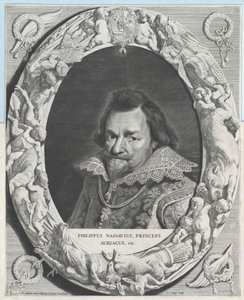Oranžský princ Philipp Wilhelm (tisk) od Artist Unknown