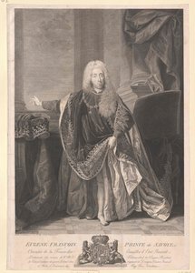 Prince of Savoy Carignan Eugene od Artist Unknown