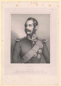 Saský kníže Altenburg Eduard od Artist Unknown