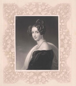 Bavorská princezna Sophie (tisk) od Artist Unknown