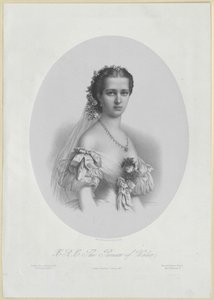 Dánská princezna Alexandra od Artist Unknown