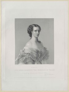 Dánská princezna Alexandra od Artist Unknown