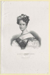 Francouzská princezna Marie (tisk) od Artist Unknown