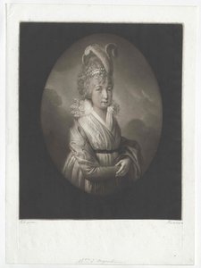 Francouzská princezna Marie Terezie od Artist Unknown