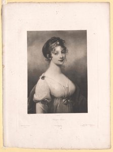 Kněžna meklenbursko-střelická Louisa od Artist Unknown