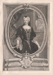 Princezna parmsko-farneská Alžběta od Artist Unknown