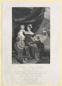 Pruská princezna Charlotte od Artist Unknown