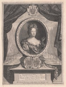 Princezna sasko-weissenfelská Christine od Artist Unknown