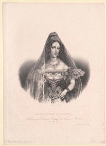 Savojsko-sardinská princezna Marie Anna od Artist Unknown