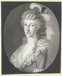 Kněžna obojí Sicílie Marie Terezie (tisk) od Artist Unknown