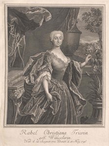 Rahel christiana Winckler od Artist Unknown