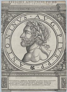 Římský císař Antoninus Pius od Artist Unknown