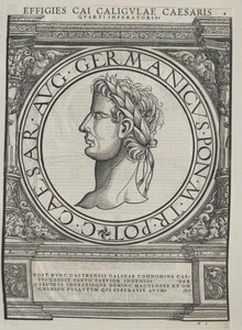Římský císař Caligula od Artist Unknown