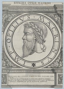 Římský císař Macrinus od Artist Unknown