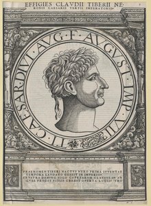Římský císař Tiberius od Artist Unknown