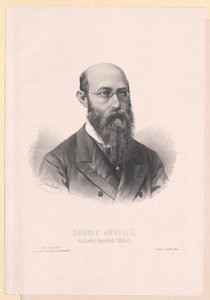 Rudolf Auspitz (tisk) od Artist Unknown