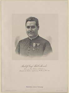 Rudolf hrabě Mels-Colloredo (tisk) od Artist Unknown