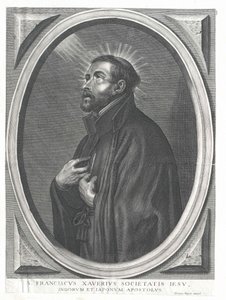 Svatý František Xaverský od Artist Unknown