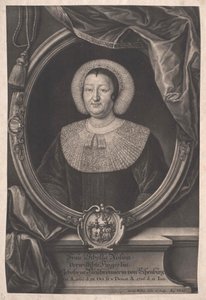 Sibylla Rosina Neubronner (tisk) od Artist Unknown