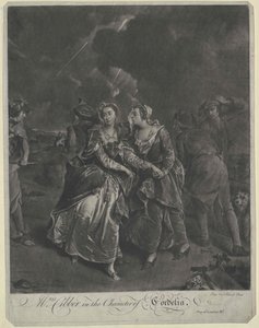 Susanna Maria Cibber od Artist Unknown