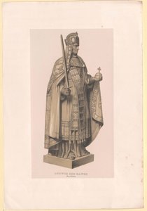Bavorský císař Ludvík IV. od Artist Unknown